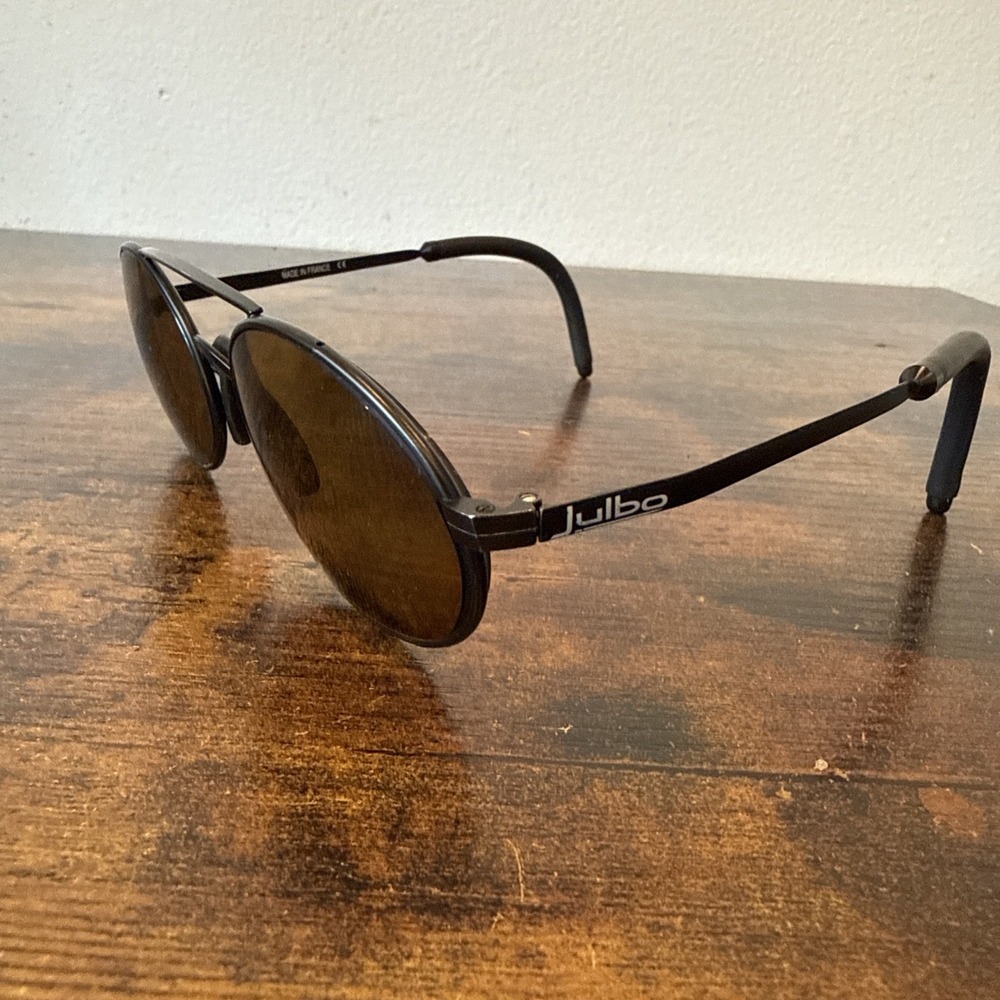Julbo Atlas 25 1 62 Sunglasses – Black Wrap Frame – Frames Only – EUC